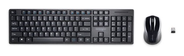 Kensington Pro Fit Low-Profile Wireless Desktop Set Black