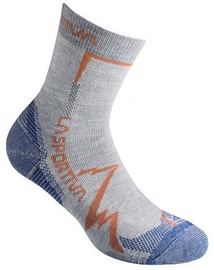 Носки La Sportiva Mountain Grey/Cobalt Blue, L, 1 шт.