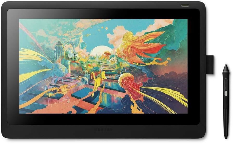 Grafiskā planšete Wacom Cintiq 16, 417 mm x 276 mm x 22 mm