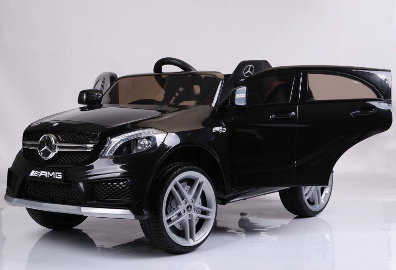 Vaikiškas elektromobilis Mercedes, juoda