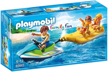 Playmobil Family Fun Personal Watercraft With Banana Boat 6980