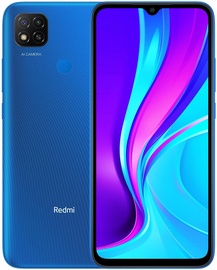 Mobilais telefons Xiaomi Redmi 9C, zila, 3GB/64GB
