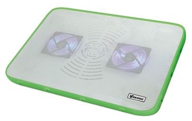 Vakoss LF-2468 Laptop Cooling Pad 17'' White/Green