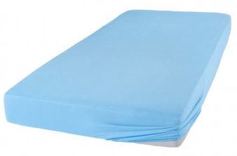 Palags Bradley Light Blue, 180x200 cm, ar gumiju