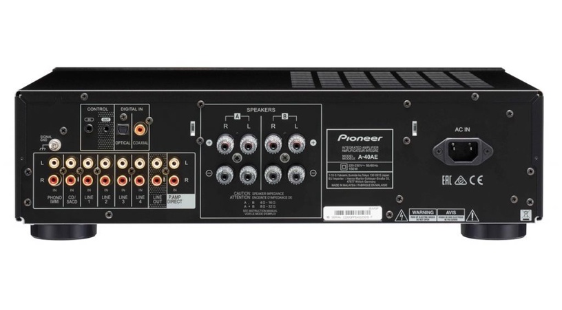 Muzikinis centras Pioneer A-40AE-B, 60 W, juoda