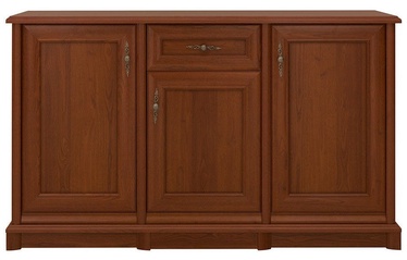 Komoda Black Red White Kent 153.5x90.5x45cm Chestnut