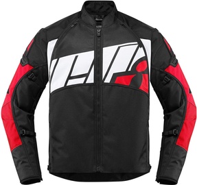 Куртка Icon Automag, черный/красный, XL