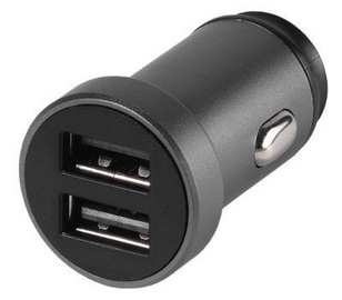 Vivanco USB Dual Car Charger 4.8A Black