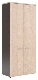 Skyland XTEN Office Cabinet XHC 85.1 Tiara Beech/Dark Wood