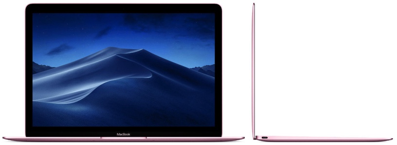 Ноутбук Apple MacBook, Intel® Core™ m3-7Y32 Processor, 8 GB, 256 GB, 12 ″, Intel HD Graphics 615, розовый