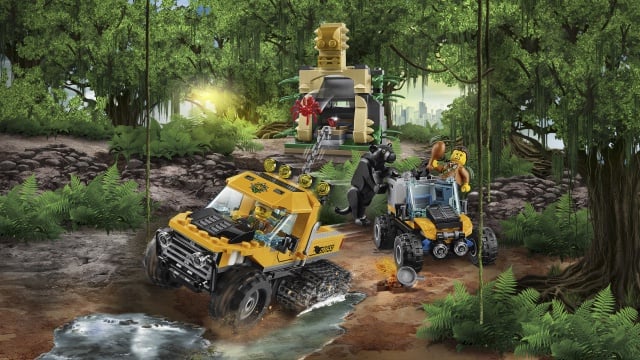 Lego city jungle halftrack mission 60159 on sale