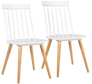 Стул для столовой Home4you Simple White/Natural