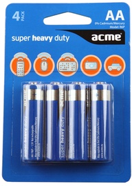 Acme Super Heavy Duty Batteries 4xAA