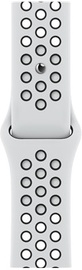 Ремешки Apple 45mm Pure Platinum/Black Nike Sport Band, белый