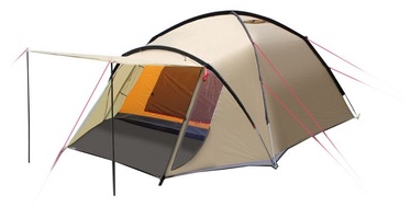 Četrvietīga telts Trimm Enduro 49701, oranža/smilškrāsas