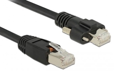 DeLock Cat.6 RJ45 Network Cable 10m Black