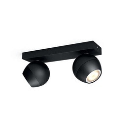 Išmanusis šviestuvas Philips BUCKRAM Hue, juodas, 2x5.5W 240V