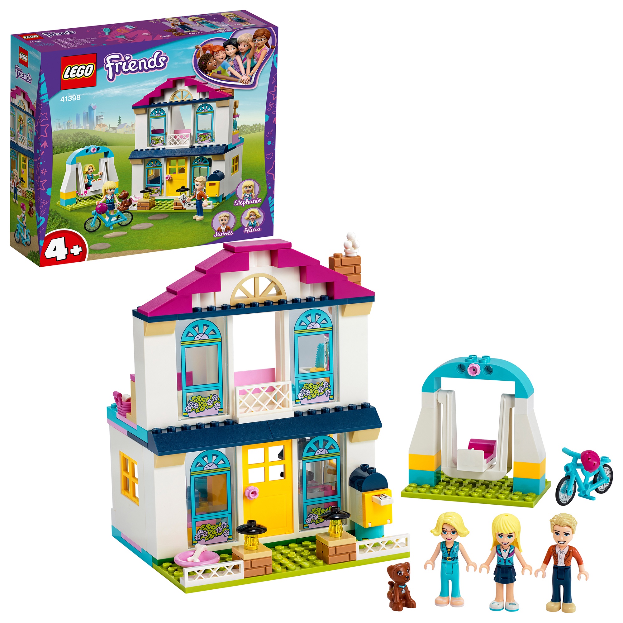 Конструктор LEGO Friends Дом Стефани (4+) 41398, 170 шт. - K-rauta