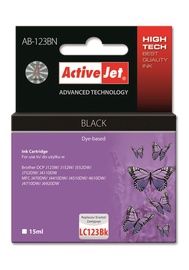 Printerikassett ActiveJet ACJ AB-123BN Brother LC123BK, must