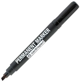 Centropen Permanent Marker 8576 1-4.6mm Black