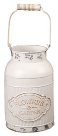 Кронштейн вазона Home4you Vintage Garden Can 21cm White