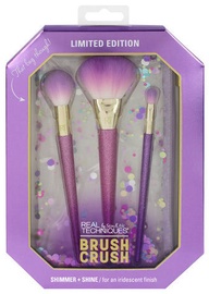Real Techniques Brush Crush Shimmer & Shine 4pcs Set