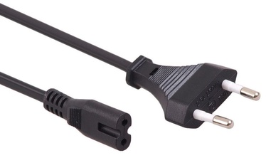 Maclean Cable 2pin / Europlug 3m Black