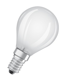 Spuldze Osram LED, P45, auksti balta, E14, 4 W, 470 lm