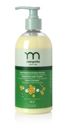 MARGARITA Maitinamasis rankų muilas su pieno baltymais ir medaus ekstraktu 400ml