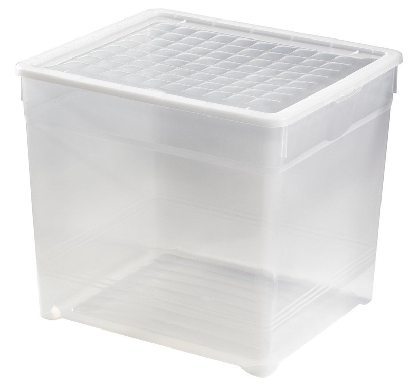 Kaanega hoiukarp Curver, 33 l, läbipaistev, 39.5 x 34 x 34.3 cm