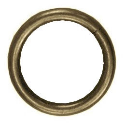 Karnīzes gredzeni Bojanek, 2.5 cm, zelta, 10 gab.