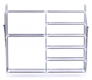 Тумбa для обуви Homede Kerr, серый, 115 см x 27 см x 112 см