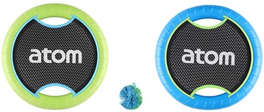 Игра для улицы Atom Sports Atom Sports Extreme Paddle Ball, 31 см x 31 см, синий/зеленый