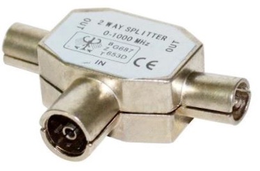 Vakoss Antenna Plug RF female / 2x RF