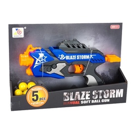 Žaislinis ginklas Zecong Toys Blaze Storm Manual Soft Bullet Gun 5 Bullets ZC7112