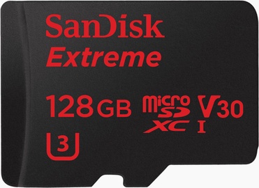 SanDisk Extreme 128GB microSDXC UHS-I V30 U3
