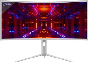 Monitors LC-Power LC-M34-UWQHD-144-C-K, 34", 1 ms