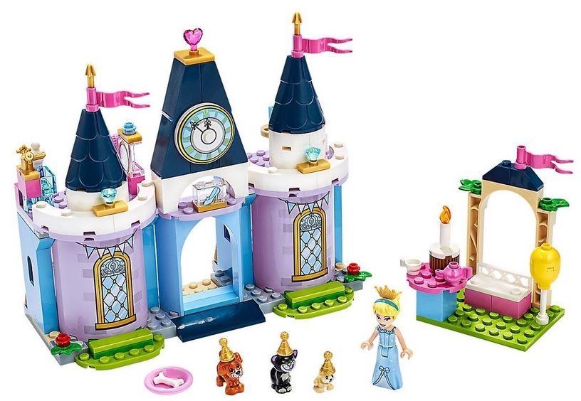 Konstruktor LEGO Disney Princess Pidustused Tuhkatriinu lossis 43178, 168 tk