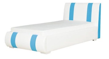 Bodzio Aga AG74 Bed 90x200 White/Sky Blue