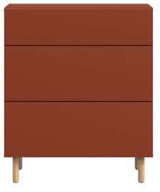Black Red White Moko Chest Of Drawers KOM3S Claret