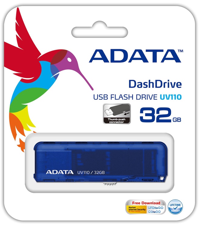 USB-накопитель Adata DashDrive UV110, 32 GB