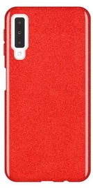 Wozinsky Glitter Shining Back Case For Samsung Galaxy A7 A750 Red