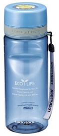 Lock & Lock Two Tone Spout Bottle 600ml Blue