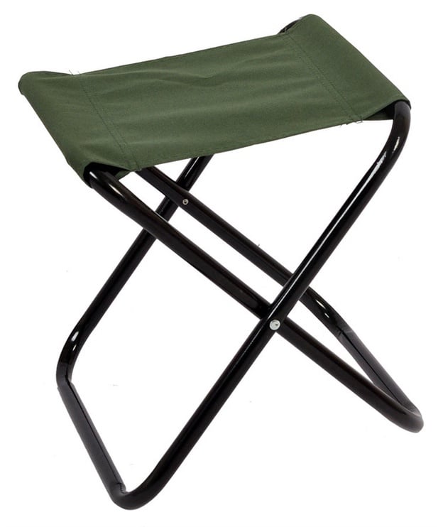 Tūrisma krēsls YXC-723-1, melna/zaļa