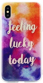 Beline Pattern Back Case For Apple iPhone X/XS Feeling Lucky Day