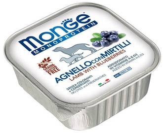 Monge Monoproteinic Fruits Pate Lamb/Blueberries 150g