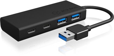 USB jaotur ICY Box, 10 cm