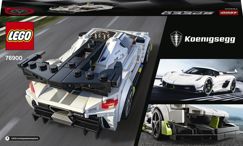 Konstruktors LEGO® Speed Champions Koenigsegg Jesko 76900, 280 gab.