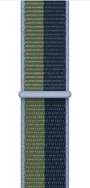 Siksna Apple 41mm Abyss Blue/Moss Green Sport Loop - Regular, zila/zaļa