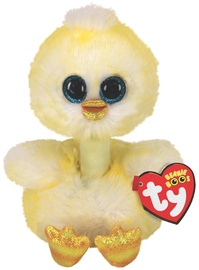 Mīkstā rotaļlieta TY Beanie Boos Benedict Chick 37400, dzeltena, 24 cm